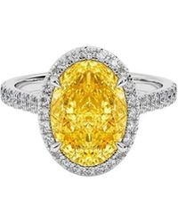 VOWE - 14K 4.00 Ct. Tw. Lab-Grown Diamond Ring - Lyst