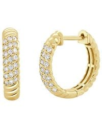 Sabrina Designs - 14K 0.26 Ct. Tw. Diamond Huggie Earrings - Lyst