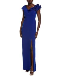 Teri Jon - Off-the-shoulder Gown - Lyst