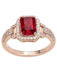 Suzy Levian CZ Jewelry - Suzy Levian Cz Cocktail Ring - Lyst