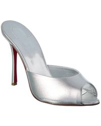Christian Louboutin - Me Dolly 100 Leather Sandal - Lyst