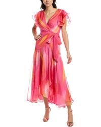 Hutch Midi Dress - Pink