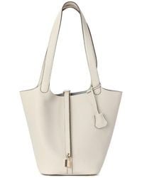 Tiffany & Fred Paris - Pebbled Leather Bucket Tote - Lyst