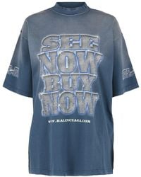 Balenciaga - Medium Fit See Now Buy Now Graphic T-Shirt - Lyst