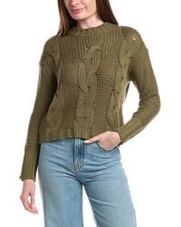 Saltwater Luxe - Cable Knit Sweater - Lyst