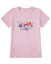 Life Is Good. - Crusher Lite V-Neck T-Shirt - Lyst