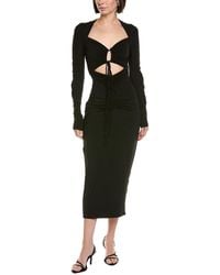 LAPOINTE - Jersey Fitted Dress - Lyst