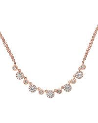 Diana M. Jewels - Fine Jewelry 14k Rose Gold 0.50 Ct. Tw. Diamond Necklace - Lyst