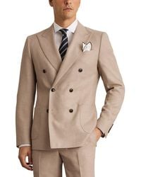 Reiss - Venus Peak Textured Bl Wool-Blend Formal Jacket - Lyst