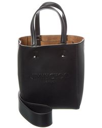 Jimmy Choo - Lenny N/S Small Leather Tote - Lyst