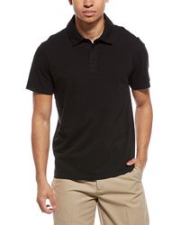 Vince - Garment Dye Polo Shirt - Lyst