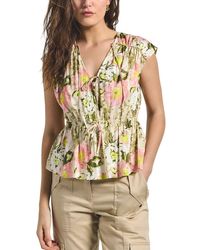 10 Crosby Derek Lam - Caroline Double Tie Top - Lyst