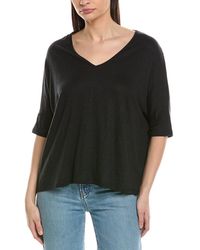 Majestic Filatures - Stretch Linen-Blend Oversized T-Shirt - Lyst