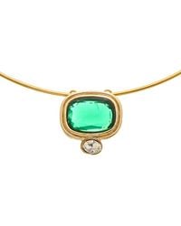 Kenneth Jay Lane - 22K Plated Wire Earrings - Lyst