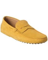 Tod's - Suede Driver - Lyst
