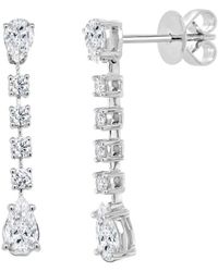 Sabrina Designs - 14k 1.20 Ct. Tw. Diamond Dangle Earrings - Lyst