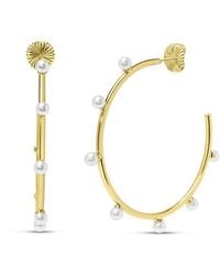 Bruno Magli - Plated Earrings - Lyst