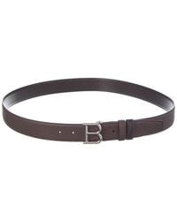 Bally - B 35 Buckle Reversible & Adjustable Leather Belt - Lyst