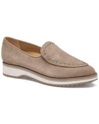 Johnston & Murphy - Ulyssa Suede Loafer - Lyst