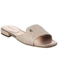 Jimmy Choo - Dina Glitter Sandal - Lyst