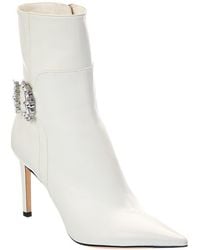 Jimmy Choo - Cheri Ab 85 Leather Bootie - Lyst