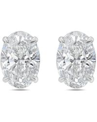 Diana M. Jewels - Diana M. 14K 10.00 Ct. Tw. Lab-Grown Diamond Earrings - Lyst