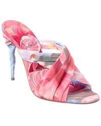 Christian Louboutin - Affabula Canvas Sandal - Lyst