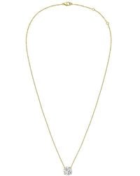 Diana M. Jewels - Diana M. 14K 6.00 Ct. Tw. Lab-Grown Diamond Pendant Necklace - Lyst