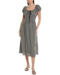 JLuxe - Short Sleeve Midi Dress - Lyst