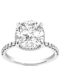 Amairah - 14K 4.00 Ct. Tw. Lab-Grown Diamond Engagement Ring - Lyst