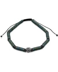 Meira T - Hematite Macrame Bracelet - Lyst