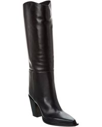 Jimmy Choo - Cece 80 Leather Knee-high Boot - Lyst