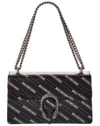 Gucci - X Balenciaga Dionysus Small Leather Shoulder Bag - Lyst