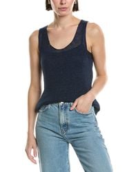 Vince - Beachy Linen Tank - Lyst