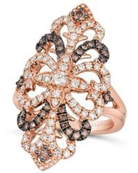 Le Vian - Le Vian 14k Strawberry Gold 1.21 Ct. Tw. Diamond Ring - Lyst