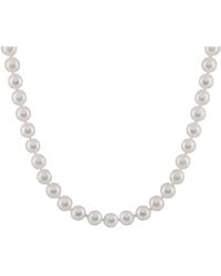 Splendid - 14k 6-7mm Akoya Pearl Necklace - Lyst