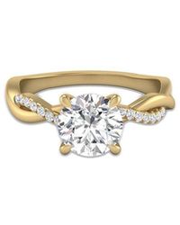 Lab Grown Diamonds - 14K 2.00 Ct. Tw. Lab-Grown Diamond Agatha Ring - Lyst
