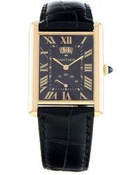 Cartier - Tank Louis Watch Circa 2010S (Authentic Pre-Owned) - Lyst