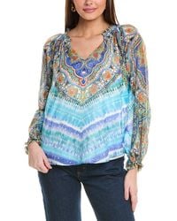 Hale Bob - Sadie Silk-Blend Top - Lyst