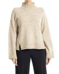 Max Studio - Mock Neck Sweater - Lyst