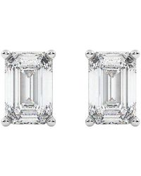 Lab Grown Diamonds - 14K 2.00 Ct. Tw. Lab-Grown Diamond Stud Earrings - Lyst