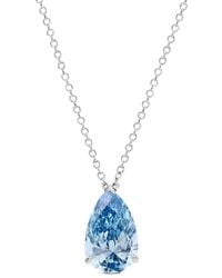 Amairah - 14K 2.00 Ct. Tw. Lab-Grown Diamond Solitaire Pendant Necklace - Lyst