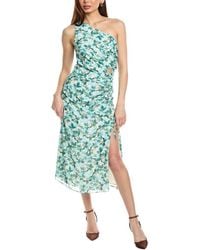 AMUR - Clarissa Midi Dress - Lyst