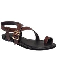 Bernardo - Hartshorn Patent Flat Sandal - Lyst