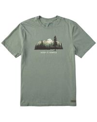 Life Is Good. - Crusher T-Shirt - Lyst