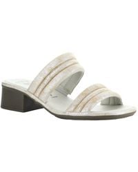 Fly London - Eity Metallic Leather Sandal - Lyst