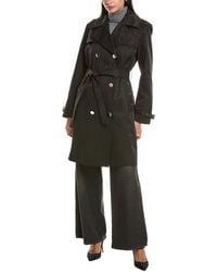 Cece - Studs Trench Coat - Lyst