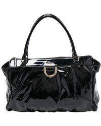 Gucci - Patent Leather D Ring Tote (Authentic Pre-Owned) - Lyst