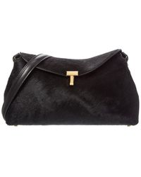TOTEME - T Lock Haircalf Shoulder Bag - Lyst