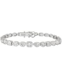 Prince Diamond & Jewelry - 14K 5.70 Ct. Tw. Lab-Grown Diamond Lab-Grown Multi- Shape Bracelet - Lyst
